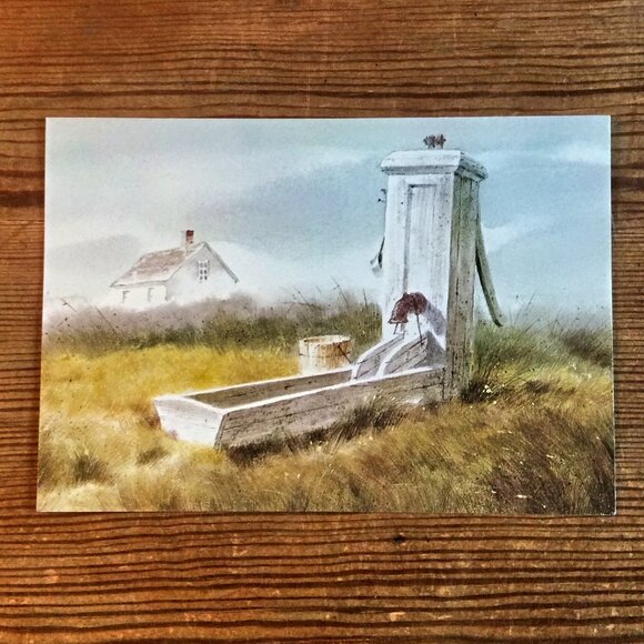 Vintage Country Pastoral Birthday Cards Lot of 8 with Envelopes - Picture 5 of 9